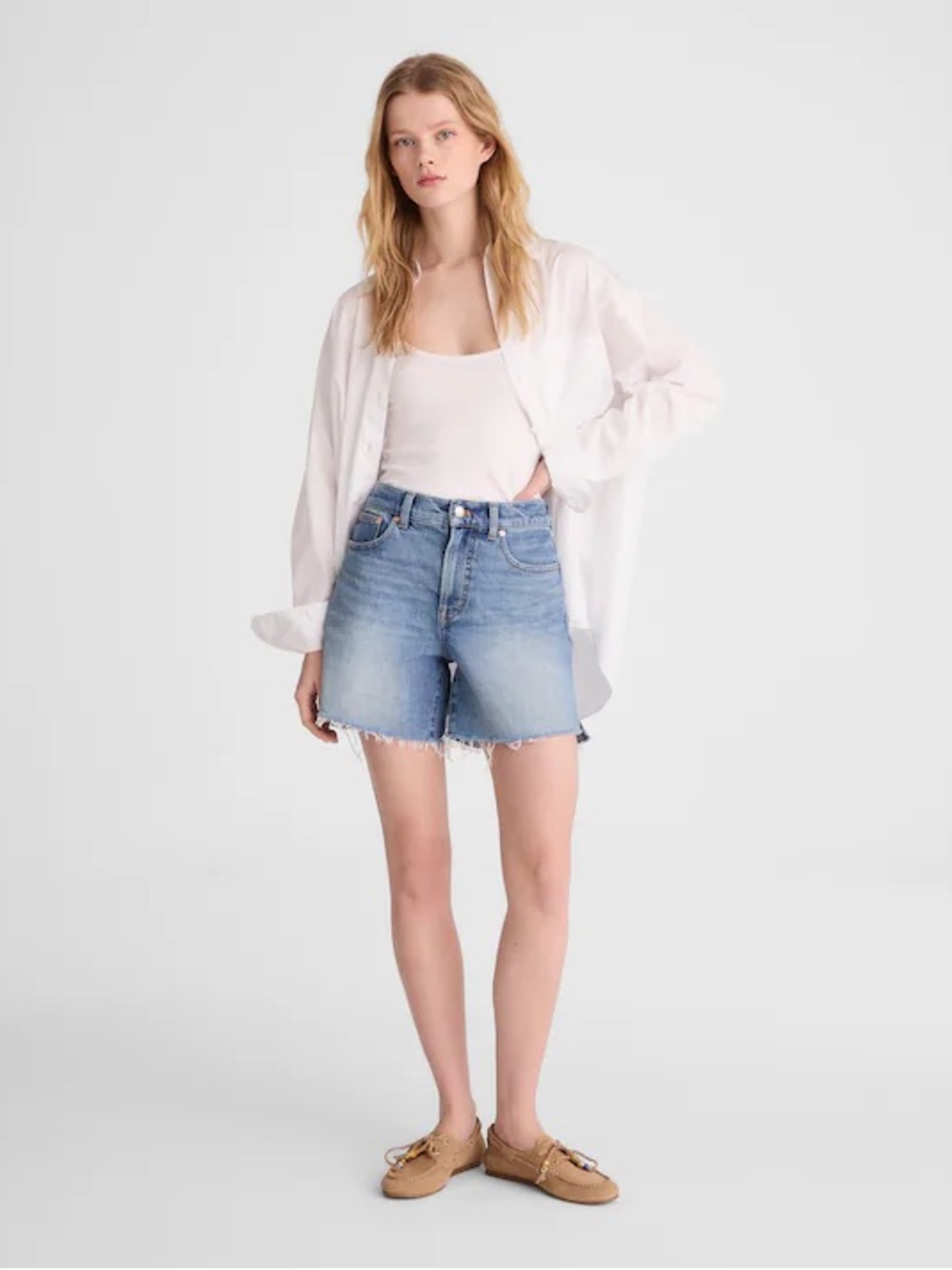 Madewell The Perfect Vintage Mid-Length Jean Short